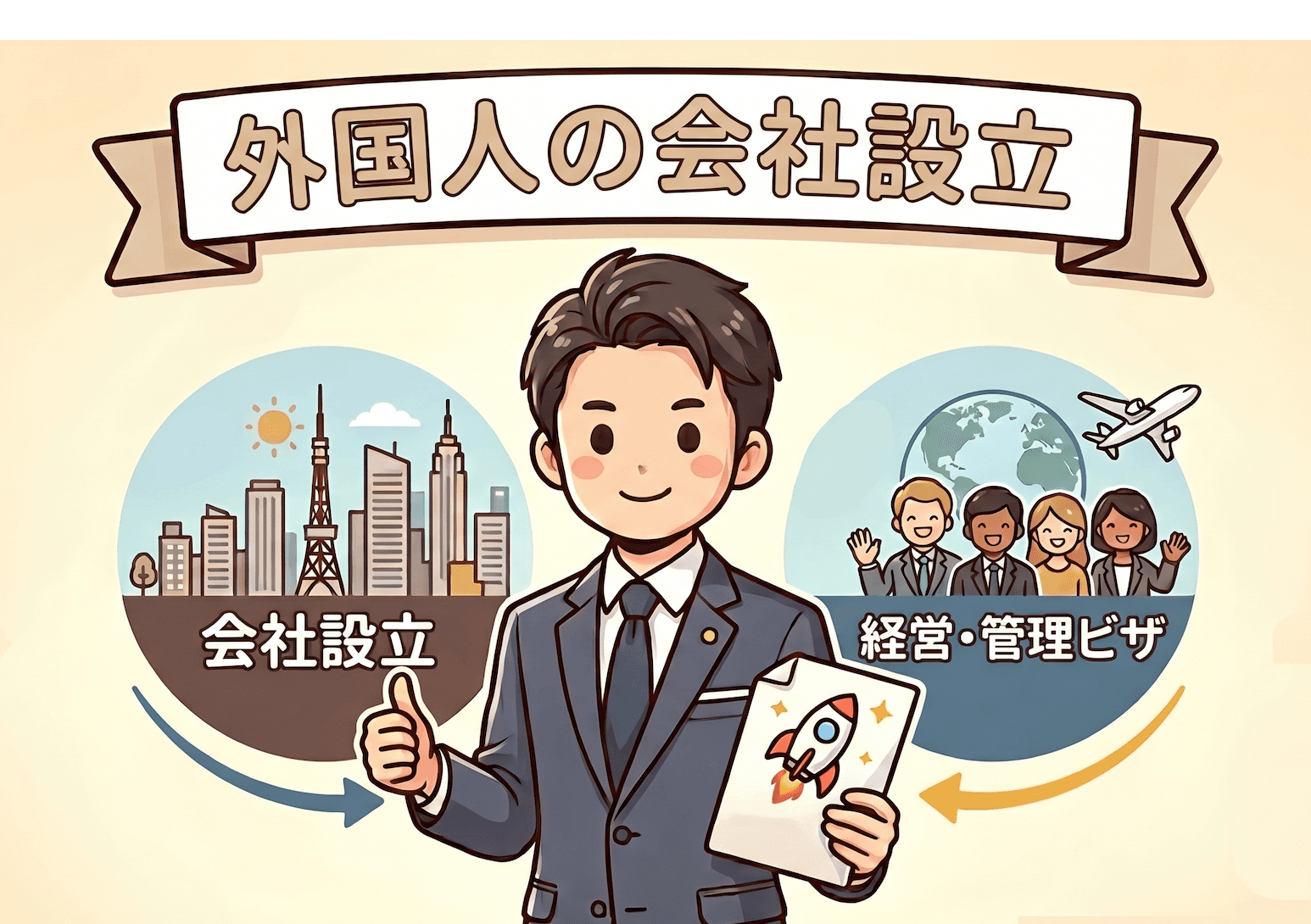 外国人の会社設立と経営管理ビザ|行政書士×司法書士の実務Q&A